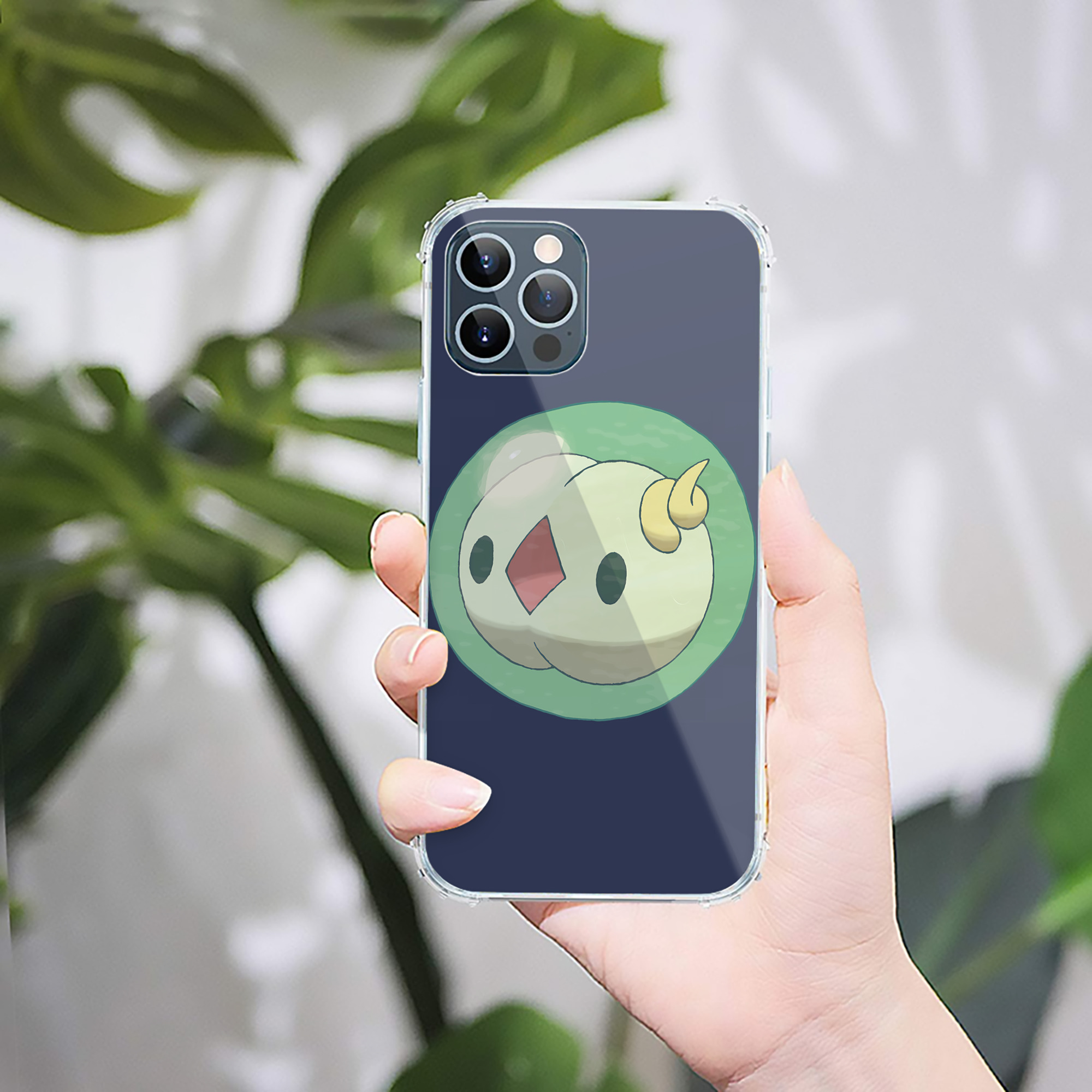 （画像用） ポケットモンスター Pokémon 【iPhone 12シリーズ対応】透明スマホケース（クリアソフトケース）